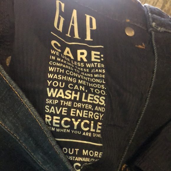 Gap Women’s High Rise Flare Bootcut Jeans Size 28W/6R Dark Wash Jeans perfect - Picture 8 of 8